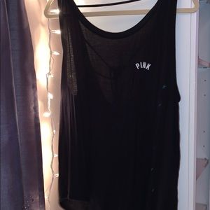 VS Pink super soft cross back tank top!